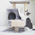 Cat Tree with 50*35*52cm, Climbing Tower Ultimate Indoor Playground Your
