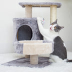 Cat Tree with 50*35*52cm, Climbing Tower Ultimate Indoor Playground Your