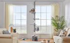 Cat Tree with Adjustable Height, 266cm, Costoffs Floor-to-Ceiling Tower, 226-266cm - product gallery image 7