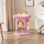 Cat Tree with Space-Saving, 59cm, Costoffs Height 2-Level Tower Furniture - product gallery image 10