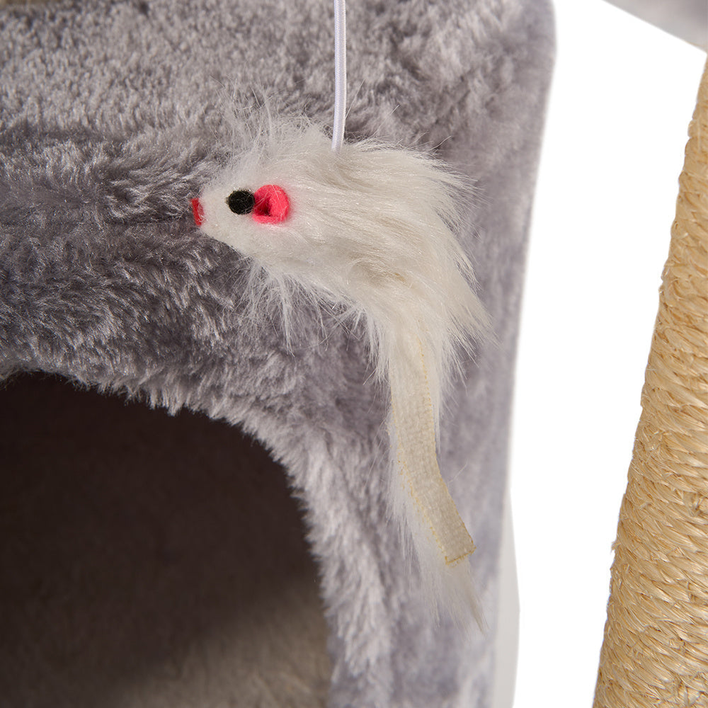 Cat Tree with Space-Saving, Easy Assembly, 52cm, 49.5*34.5*52CM - product gallery image 8