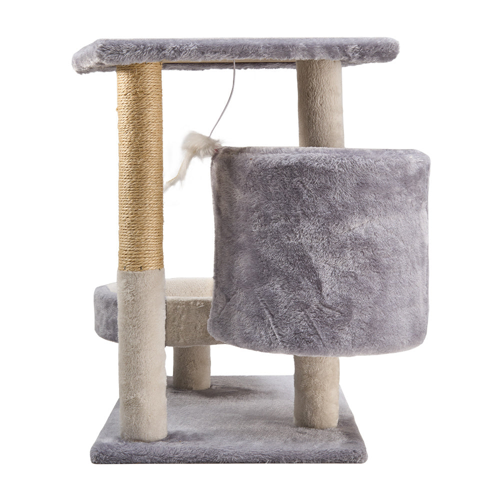 Cat Tree with Space-Saving, Easy Assembly, 52cm, 49.5*34.5*52CM - product gallery image 9