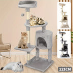 Cat Tree with Tall Large Climbing Tower Kitten Scratching