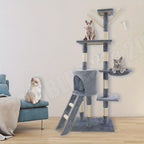 Cat Tree with Tall Multi-Level Tower Activity Centre Indoor - product gallery image 10