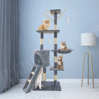 Cat Tree with Tall Multi-Level Tower Activity Centre Indoor - product gallery image 18