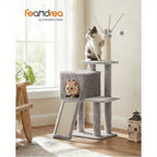 Cat Tree with Tower Indoor Cats Kittens Multi-Level Climbing