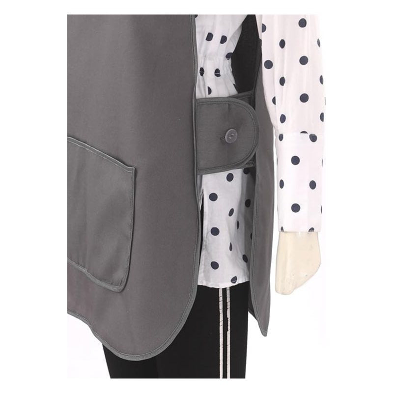 Pack Of 2 Self Tabard Apron in eight different colours | Aprons for Men, Women, and Ladies | Professional Cooking Aprons with 2 Pockets | Adjustable Kitchen Apron for Baking, BBQ, Grilling, Gardening, Crafting, Cleaning, Painting, Barista, Restaurant Work