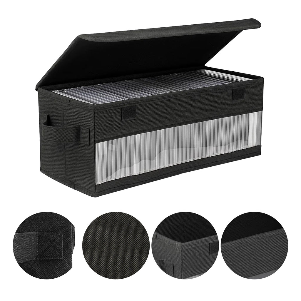 CD DVD Storage Case with Discs 2-Pack or 3-Pack Portable Media - product gallery image 13