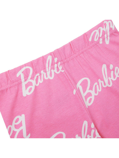 Barbie Girls Long Pyjama Set, Stocking filler xmas gift