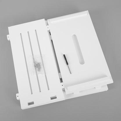 White Toilet Cleaning Product Storage Tidy Box Unit Bathroom UNIT TIDY Case Holder