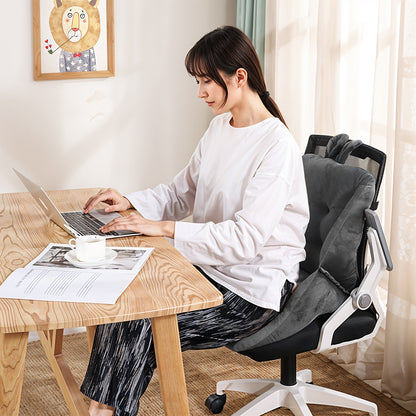 Seat Cushion, Backrest, Integrated Cushion, Office Sedentary Seat Cushion, Dormitory Student Chair, Waist Protector Chair Cushion, Cushion 45 X 45 cm