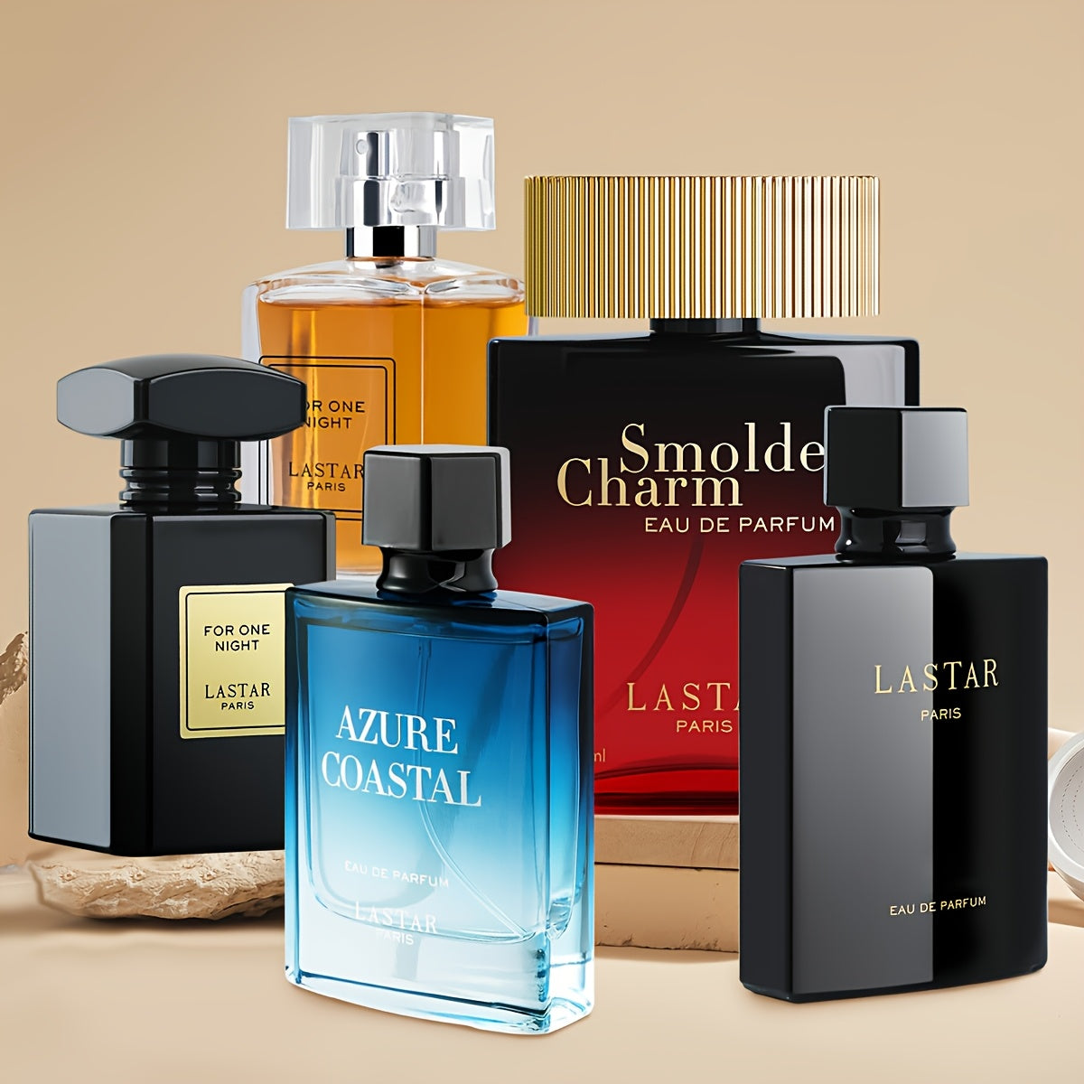 [Week Perfume Set] Men's Perfume Cologne Gift Box, 1 Bottle, 100ml/55ml/50ml, Amber Sandalwood, Cover Up Odor Of Sweat, Contract Different Fragrance Experience for A Week, Feel Surprise Romantic Charm, Best Gift for Christmas Birthday Party Travel