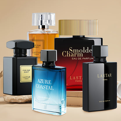 [Week Perfume Set] Men's Perfume Cologne Gift Box, 1 Bottle, 100ml/55ml/50ml, Amber Sandalwood, Cover Up Odor Of Sweat, Contract Different Fragrance Experience for A Week, Feel Surprise Romantic Charm, Best Gift for Christmas Birthday Party Travel