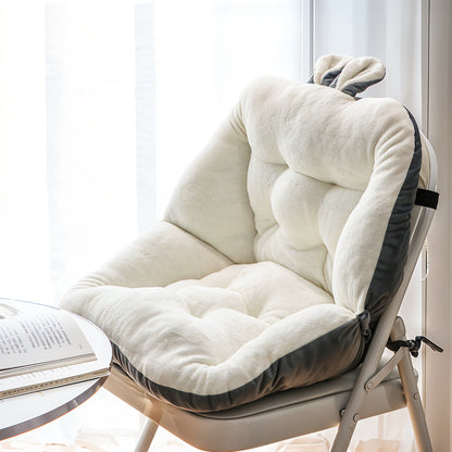 Seat Cushion, Backrest, Integrated Cushion, Office Sedentary Seat Cushion, Dormitory Student Chair, Waist Protector Chair Cushion, Cushion 45 X 45 cm