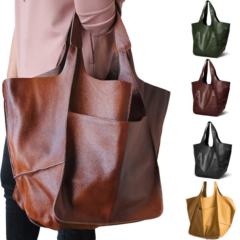 Retro Easy Shoulder Bag for Women Travel Large Capacity Storage Bag Handbag Shopping Bag