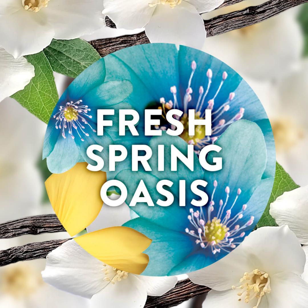 Air Wick Fresh Spring Oasis Reed Diffuser Pack of 5 x 25ml Long Lasting Fragrance Up to 20 Weeks continuous freshness