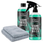 Ceramic Wash Waterless, Wash & Si02 with Wheels, Glass - product gallery image 2