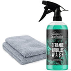 Ceramic Wash Waterless, Wash & Si02 with Wheels, Glass - product gallery image 3