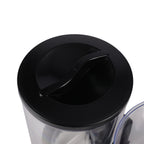 Cereal Dispenser with Airtight, Plastic, Dual-Chamber Grain Kitchen Oats, Snacks - product gallery image 9