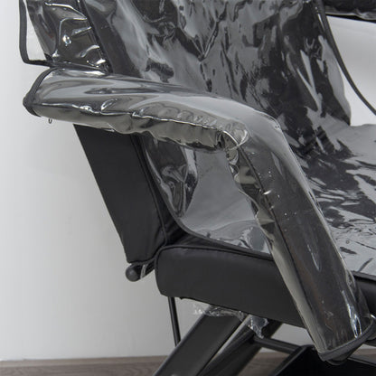Premium Plastic Clear PVC Protective Massage Tables Cover For Beauty Spa Bed Uk