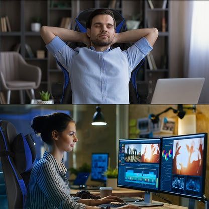 Adjustable Computer E-Sports Game Chair Reclining Armchair, Lounge Chair, Gaming Racing Chair, Office Chair Soft & Comfortable