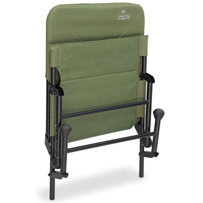 Fishing Chair Adjustable Front Legs Foldable Lightweight & Portable Carp Camping