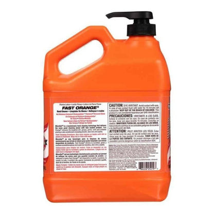 Permatex Fast Orange Pumice Lotion Hand Cleaner 3.7 Litre – Waterless Citrus Scrub for Mechanics, Garage & Workshop – Removes Grease, Oil & Tar, Skin-Safe Formula UK