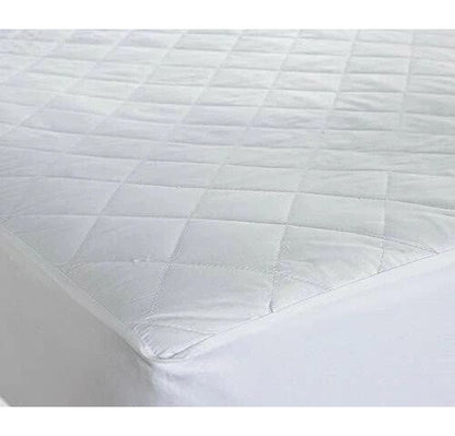 4B Quilted Waterproof Mattress Protector Extra Deep 30cm with Quilted Top Layer and All-Around Elastic, Designed for Stable Mattress Fit and Easy Maintenance, Suitable for Home Use, Guest Rooms and Let Properties, Available in Single Small Double 4FT Doub