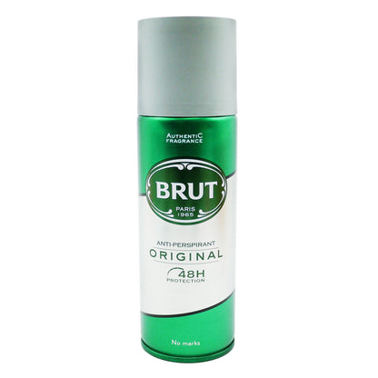 Brut Men's Deodorant Body Spray 2 × 200 ml | Random Selection of Any 2 Scents | Long-Lasting Freshness