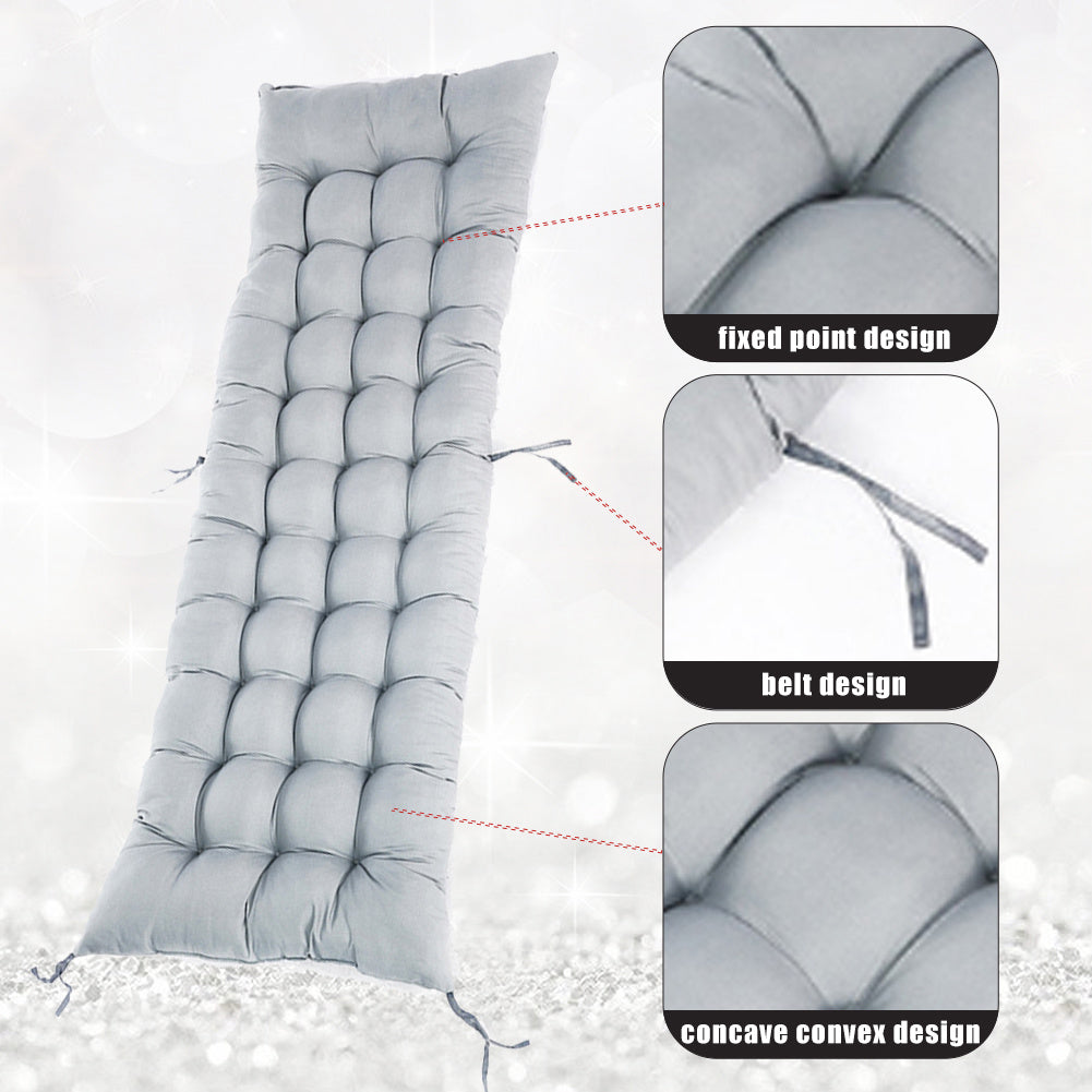 Chair Cushion with Foldable, 160*50*8cm, Leisure Pad 160x50x8cm Thick Soft Breathable - product gallery image 15