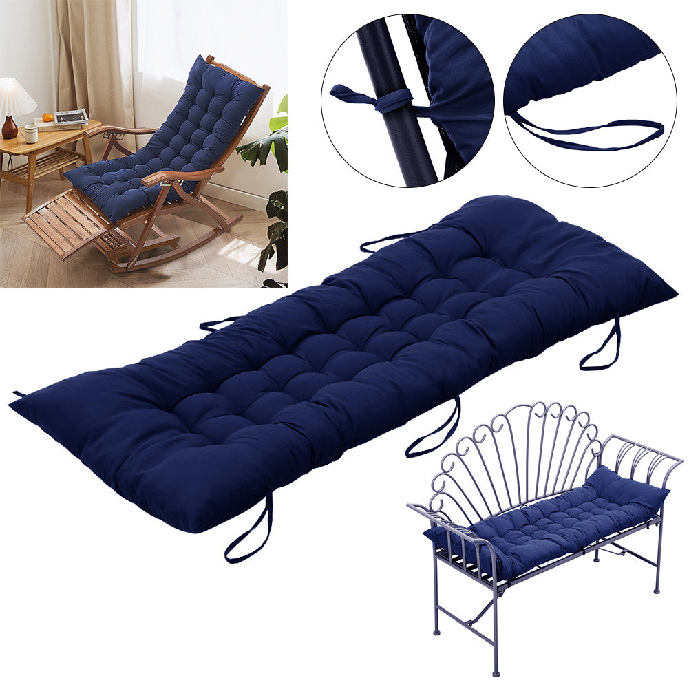 Chair Cushion with Non-Slip, 8cm, Cotton, 125*48*8cm - product gallery image 12