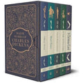 Charles Dickens 5 Books Deluxe Hardback with Christmas Carol, Oliver Twist, Great