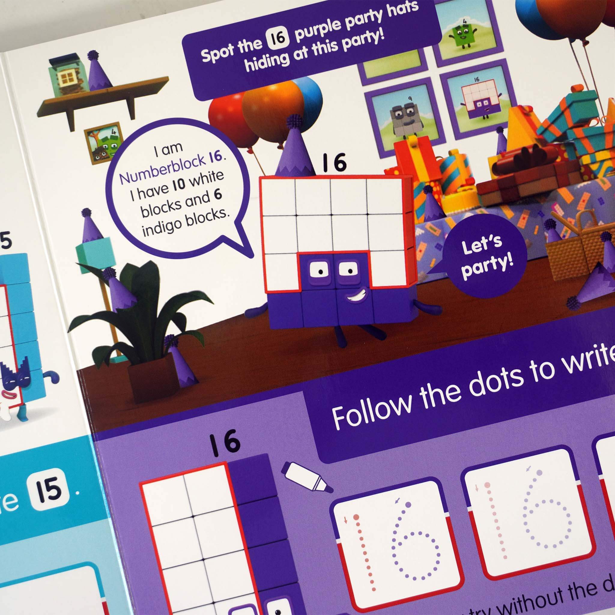 Children's Activity Book Numberblocks Alphablocks Wipe-Clean Books Box with Numberblocks - product gallery image 4