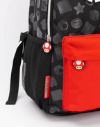Children's Backpack with 41 cm, one-size, Super Mario Children's Black, cm - product gallery image 10