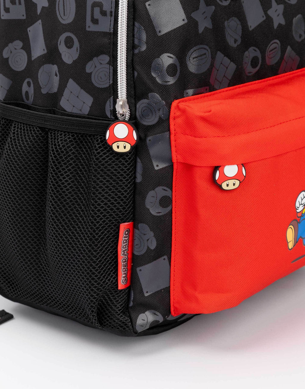 Children's Backpack with 41 cm, one-size, Super Mario Children's Black, cm - product gallery image 11