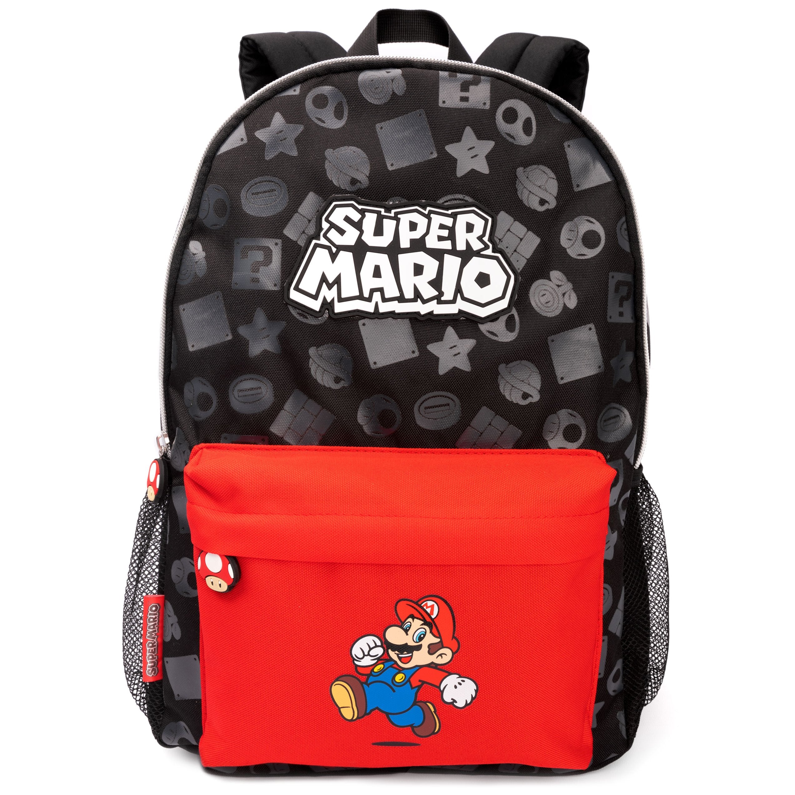 Children's Backpack with 41 cm, one-size, Super Mario Children's Black, cm - product gallery image 2