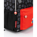 Children's Backpack with 41 cm, one-size, Super Mario Children's Black, cm - product gallery image 5
