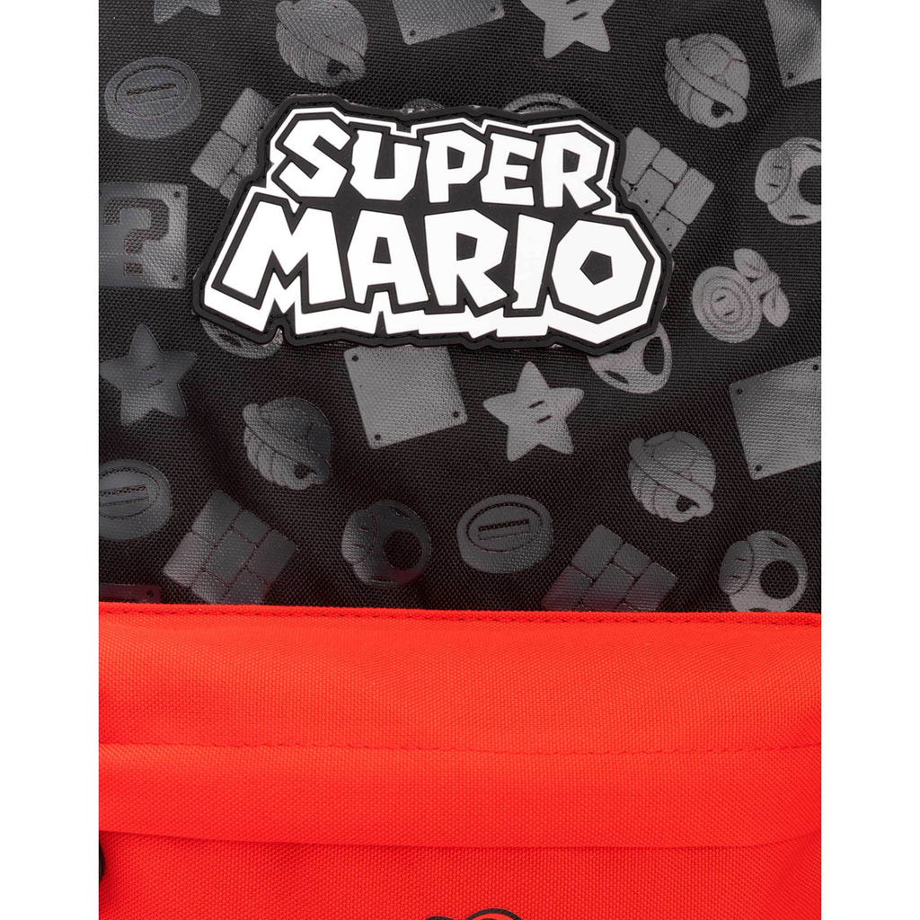 Children's Backpack with 41 cm, one-size, Super Mario Children's Black, cm - product gallery image 6