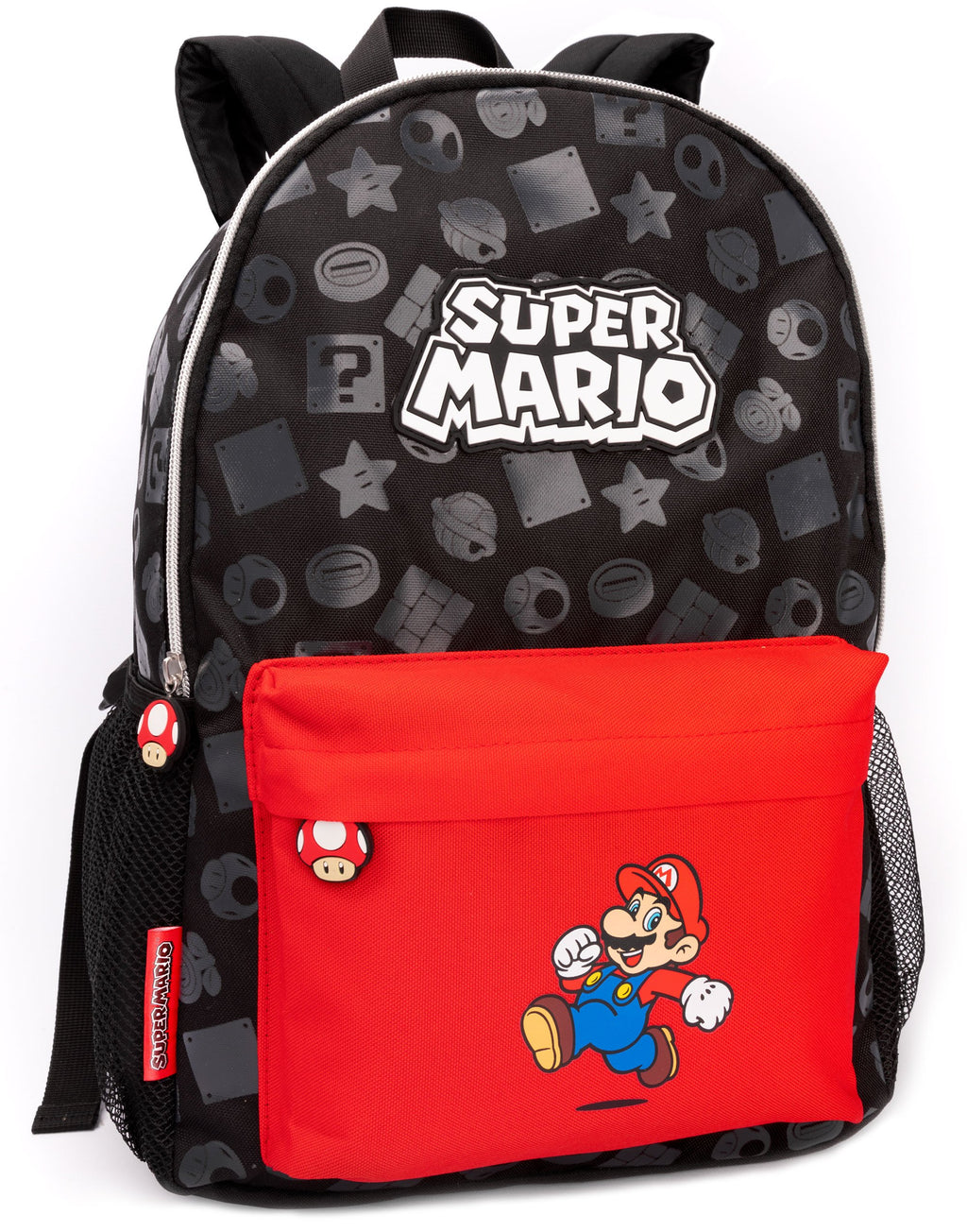 Children's Backpack with 41 cm, one-size, Super Mario Children's Black, cm - product gallery image 7