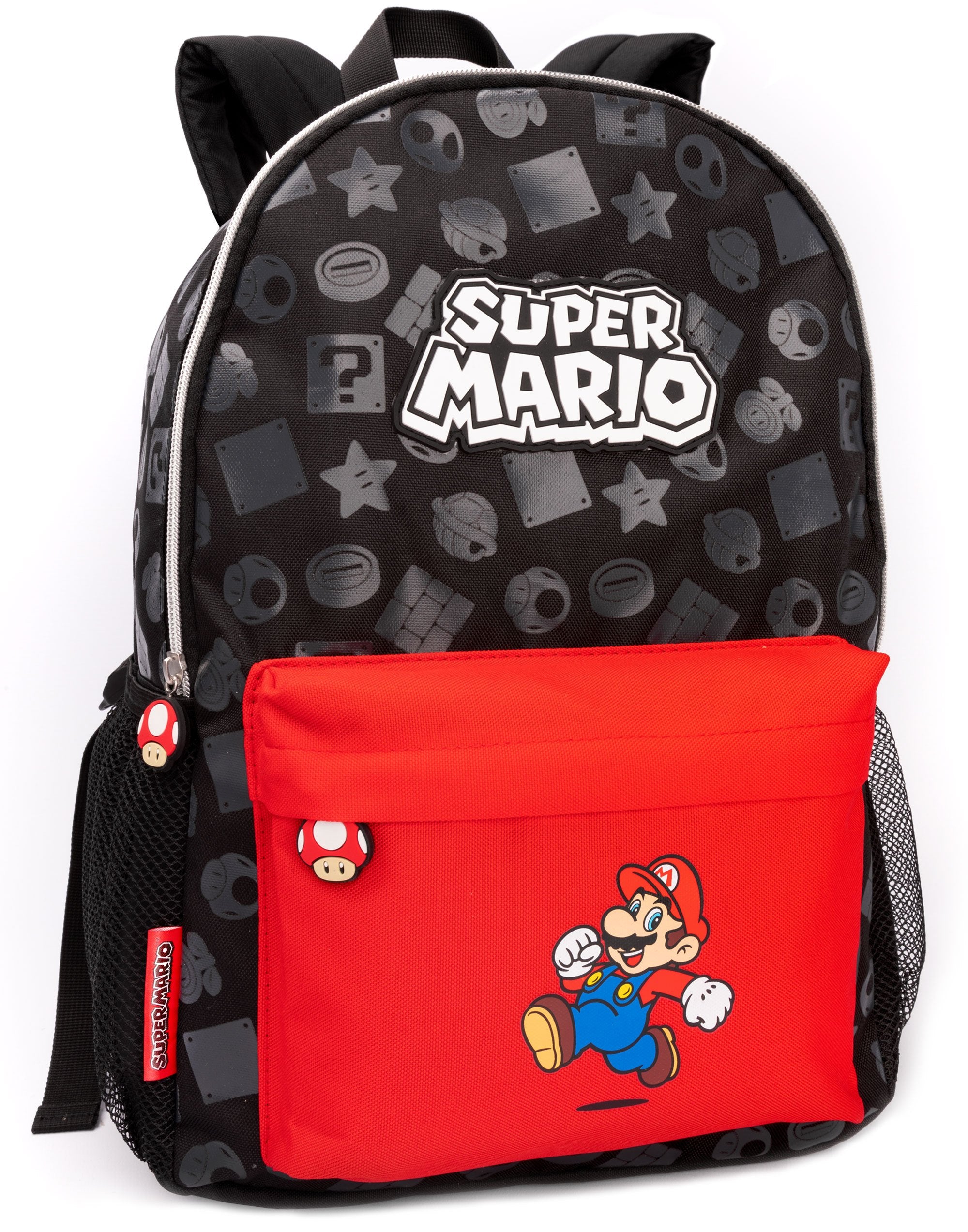 Children's Backpack with 41 cm, one-size, Super Mario Children's Black, cm - product gallery image 7