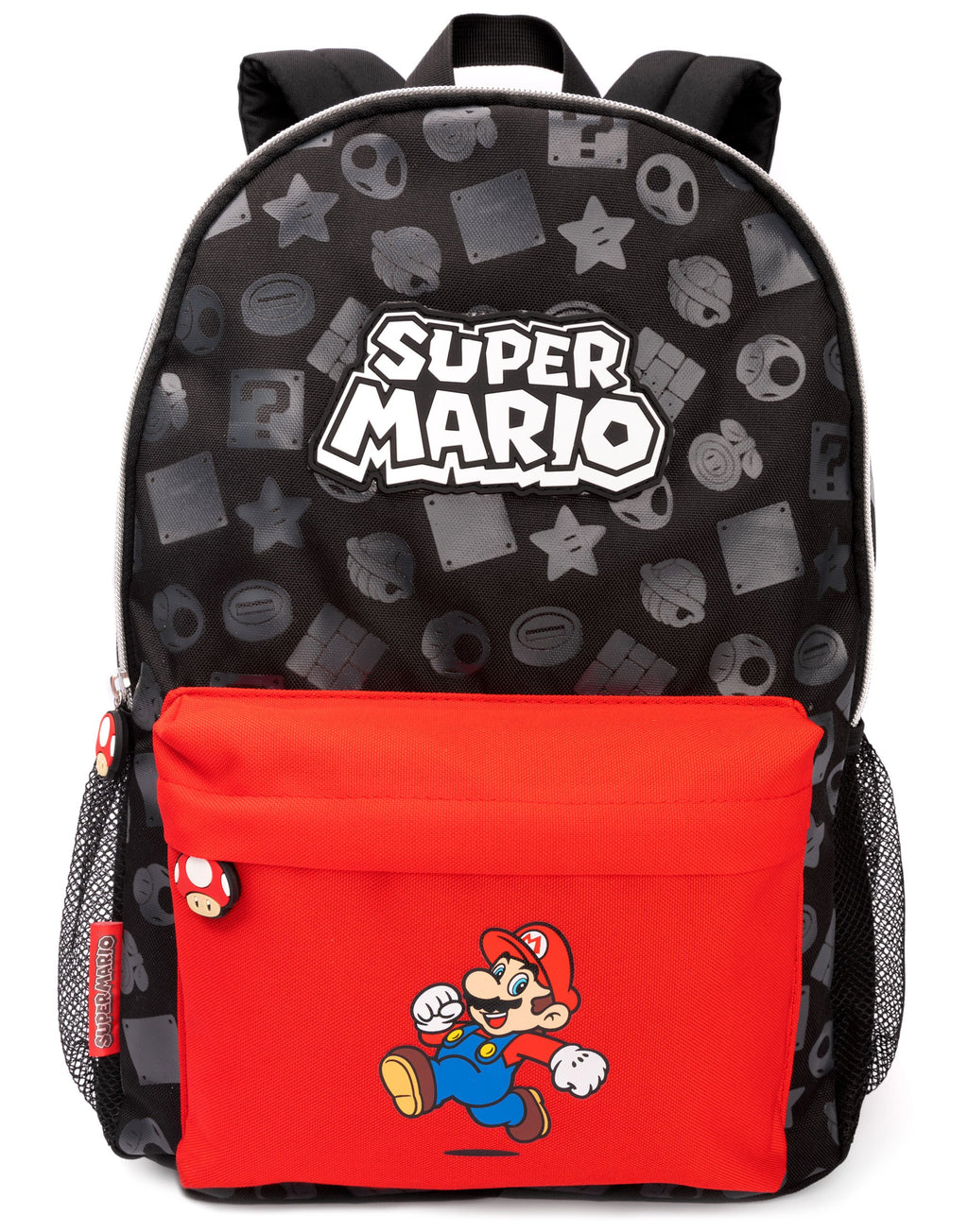 Children's Backpack with 41 cm, one-size, Super Mario Children's Black, cm - product gallery image 8