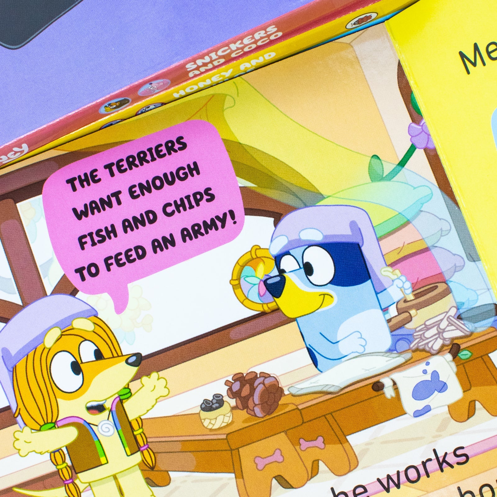 Children's Book Bluey Friends Little Library Books Snickers with 4 Books - product gallery image 10