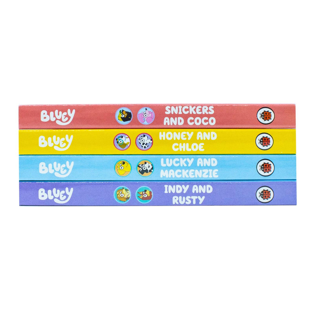Children's Book Bluey Friends Little Library Books Snickers with 4 Books - product gallery image 6