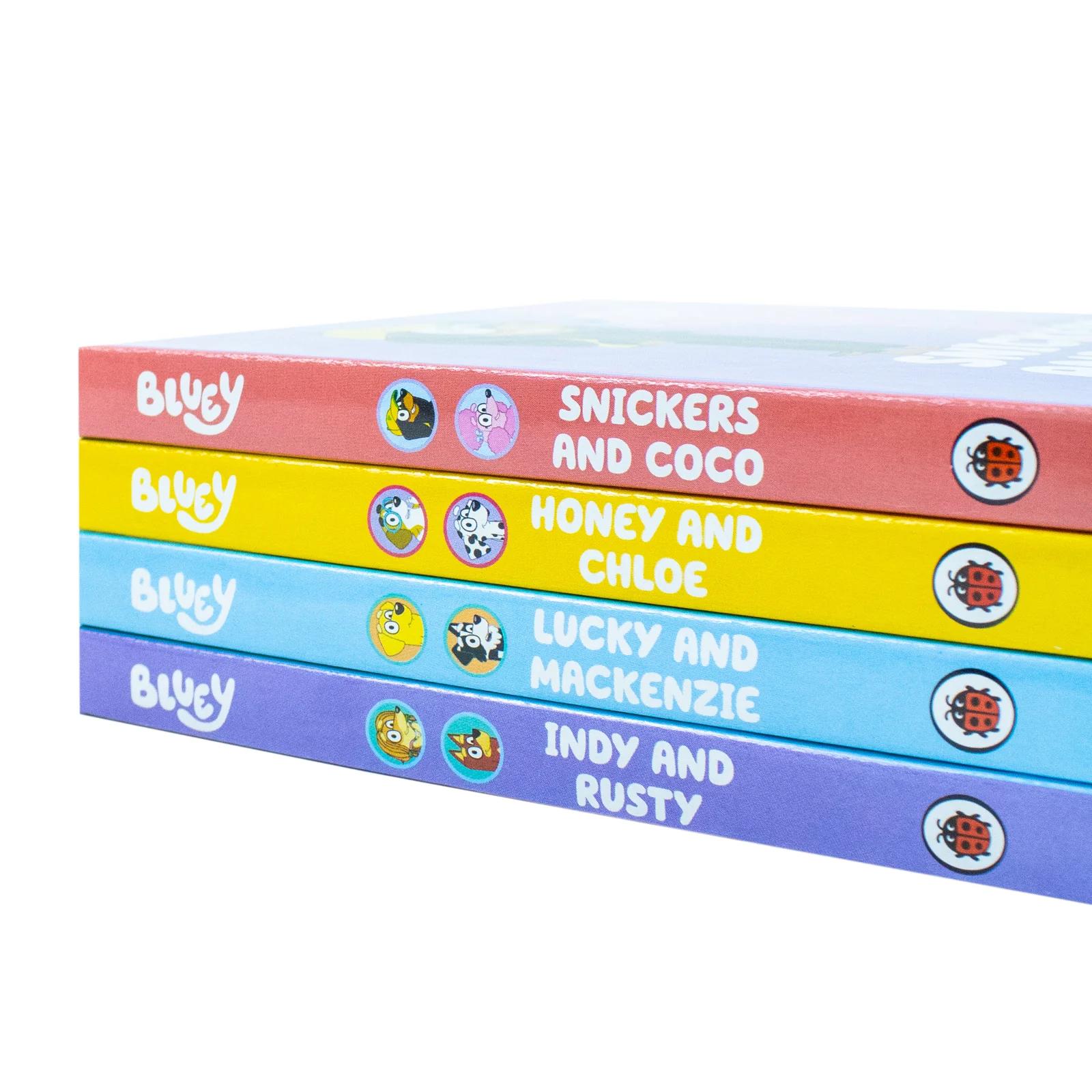 Children's Book Bluey Friends Little Library Books Snickers with 4 Books - product gallery image 7