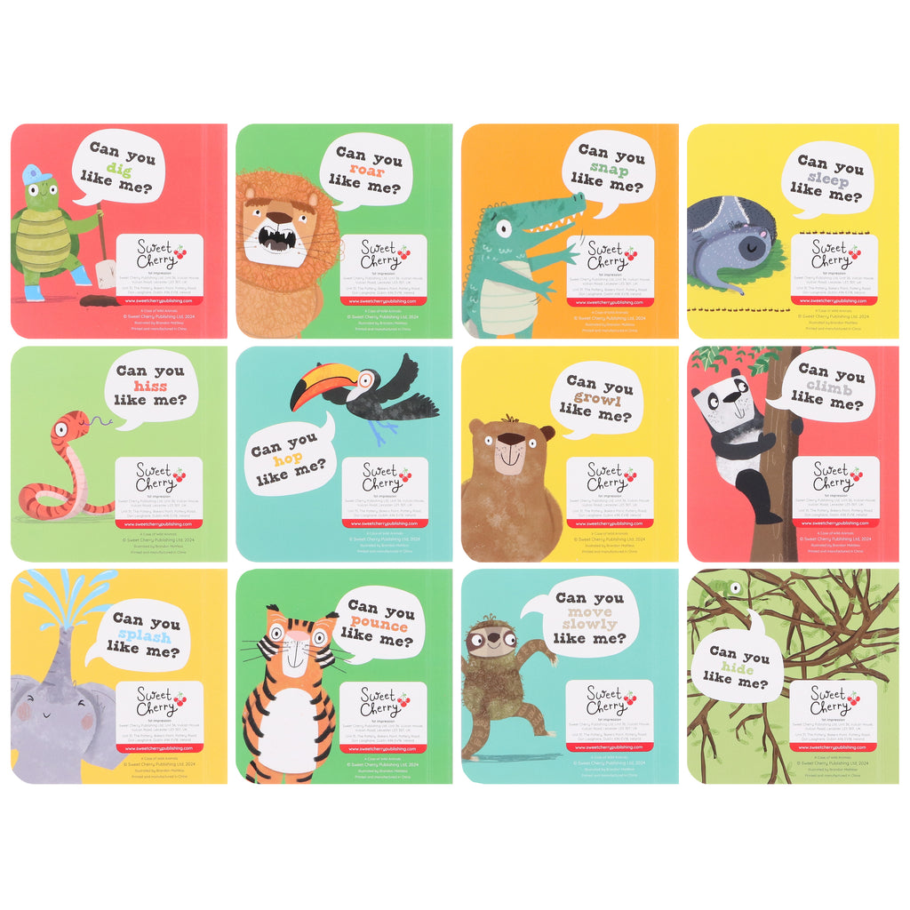Children's Book Children's Board Books Box Wild Animals with Bamboo - product gallery image 3