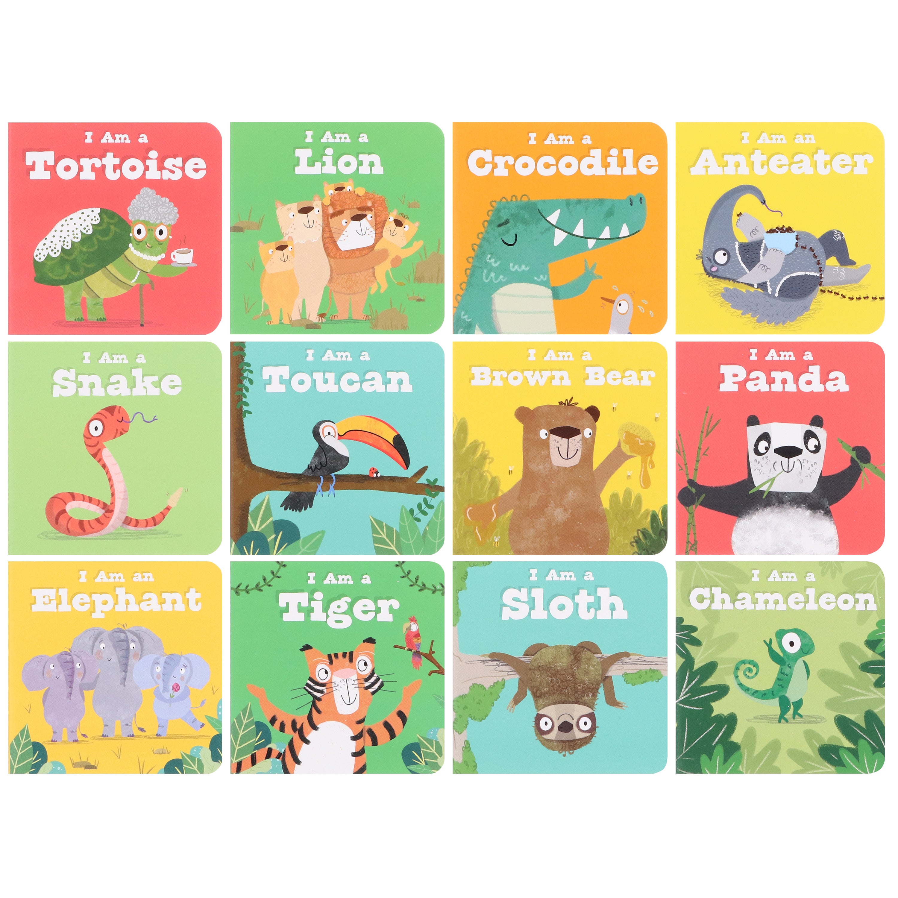 Children's Book Children's Board Books Box Wild Animals with Bamboo - product gallery image 5