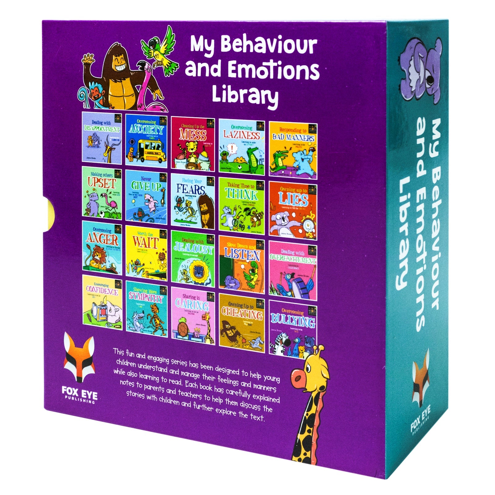 Children's Book Children's Emotions Books Box Books Anxiety with 20 Books - product gallery image 4