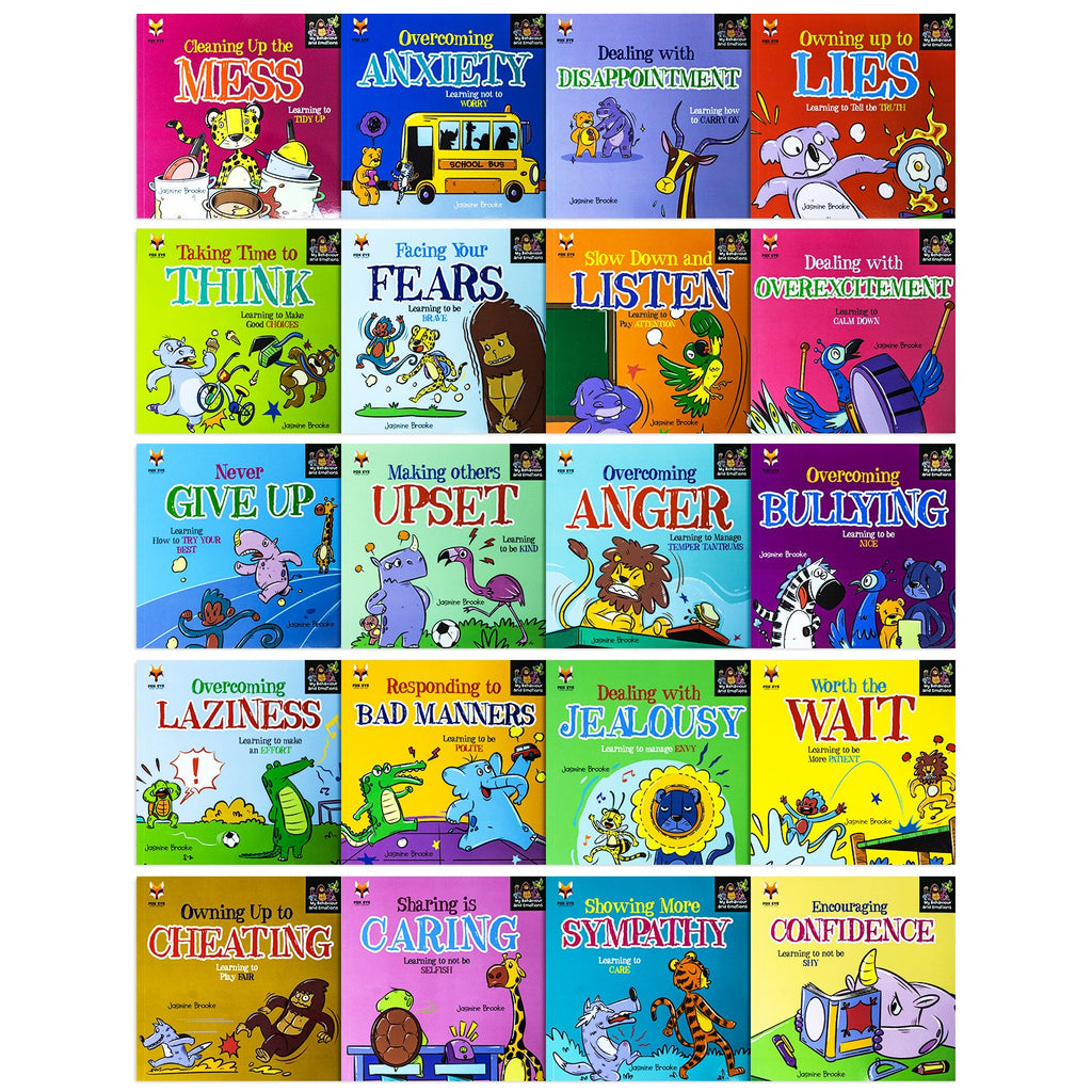 Children's Book Children's Emotions Books Box Books Anxiety with 20 Books - product gallery image 5