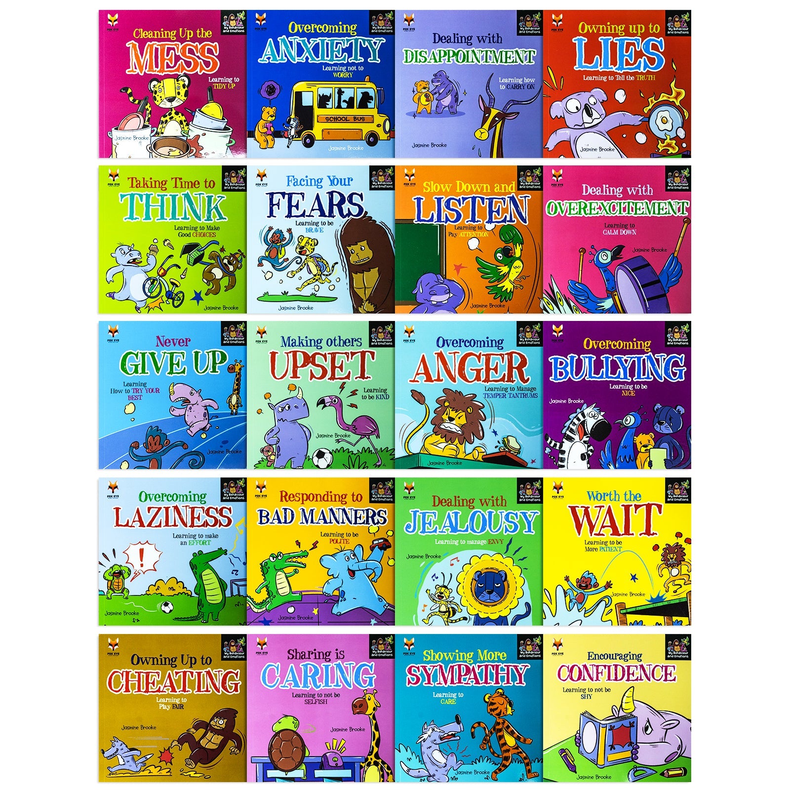Children's Book Children's Emotions Books Box Books Anxiety with 20 Books - product gallery image 5