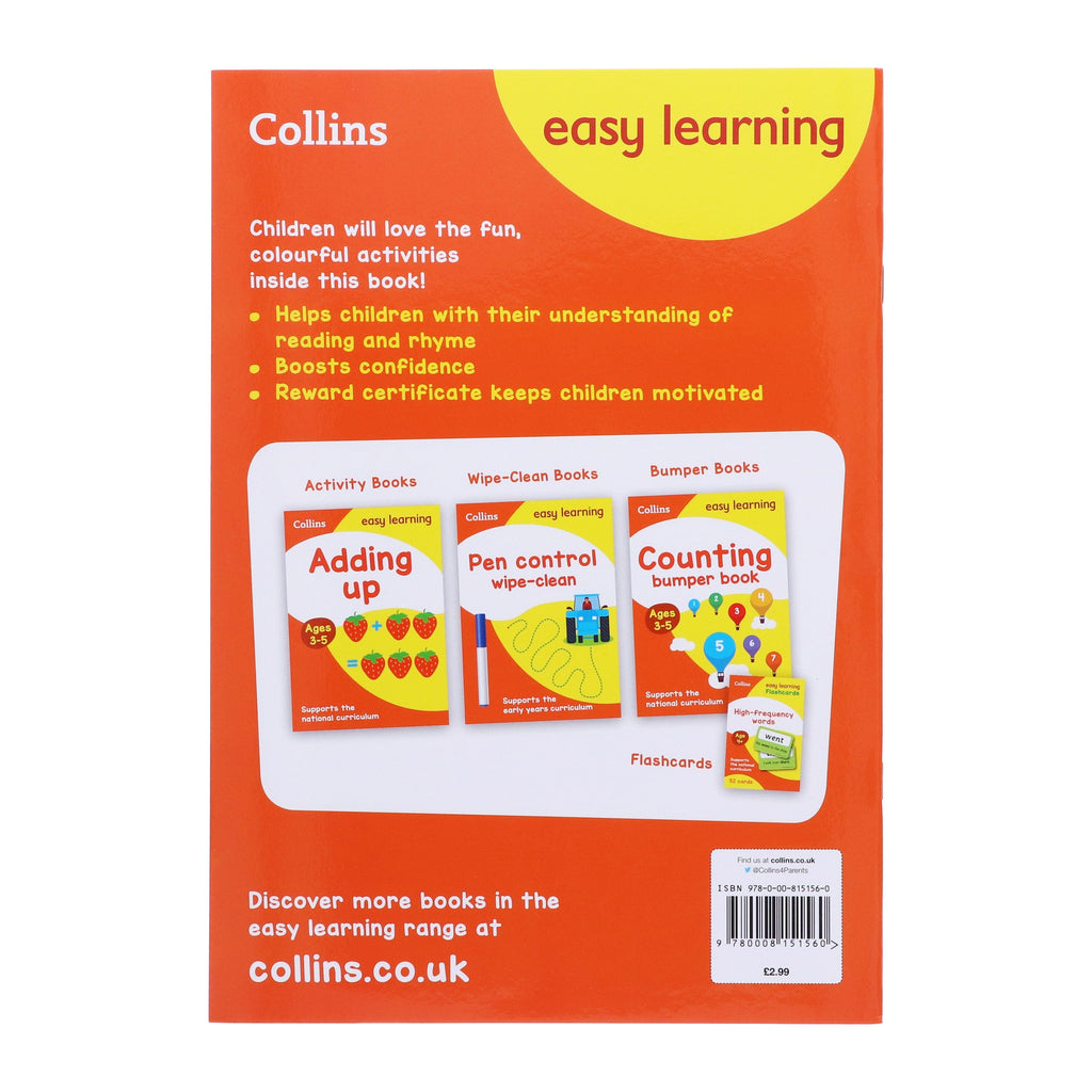 Children's Book Collins Easy Learning Starter Ages 3–5 with 6 Books - product gallery image 2